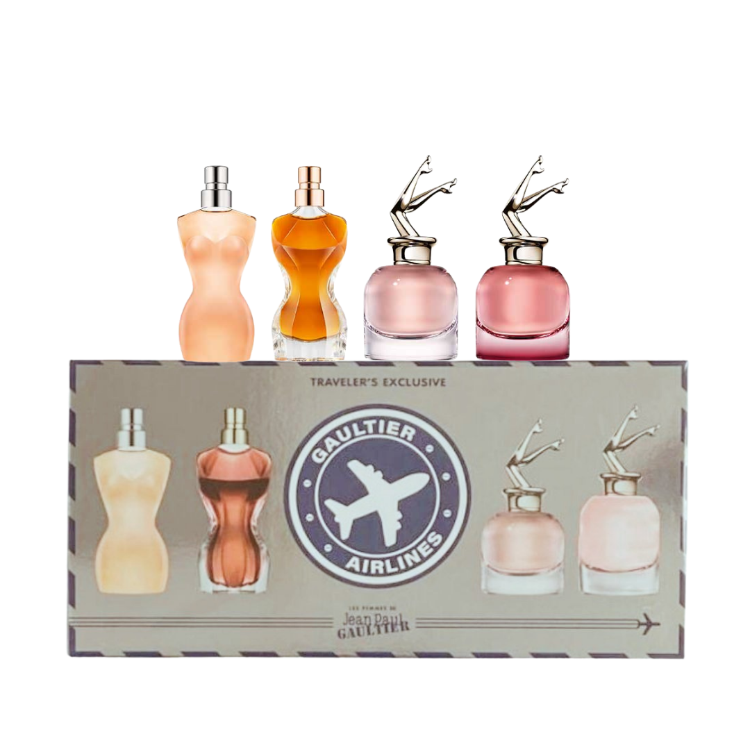 Jean Paul Gaultier 4 Piece Miniature Collection For Women