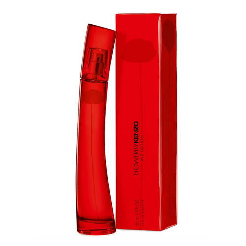 Flower by Kenzo Red Edition by Kenzo EDT Spray 50ml For Women