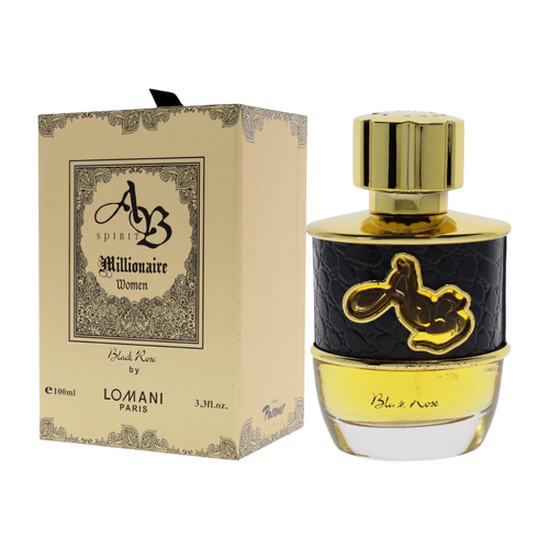 AB Spirit Millionaire Black Rose by Lomani 100ml EDP For Women