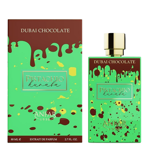 Dubai Chocolate Pistachio Kunafa by Anfar 1950 Extrait de Parfum Spray 80ml