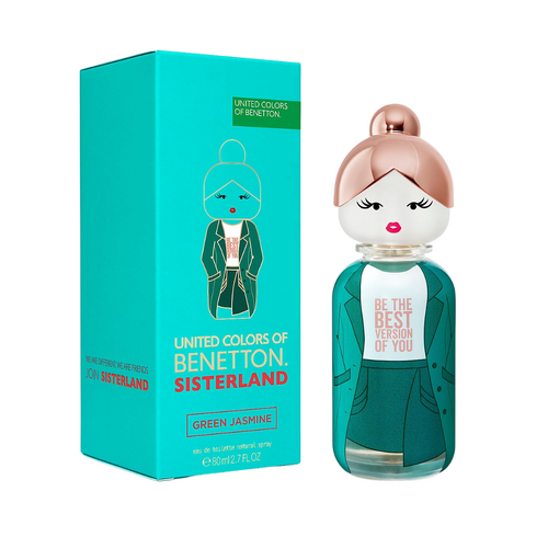 Sisterland Green Jasmine by Benetton EDT Spray 80ml