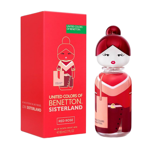 Sisterland Red Rose by Benetton EDT Spray 80ml