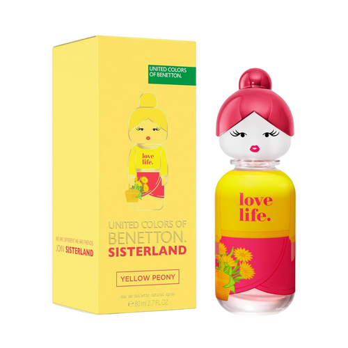 Sisterland Yellow Peony by Benetton EDT Spray 80ml