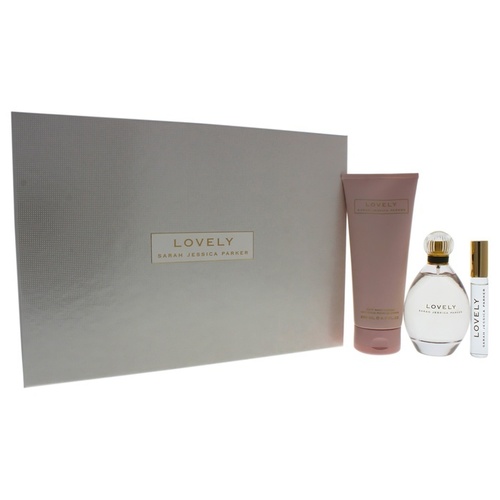 Lovely by Sarah Jessica Parker 3 Piece Gift Set For Women (DAMAGED BOX)