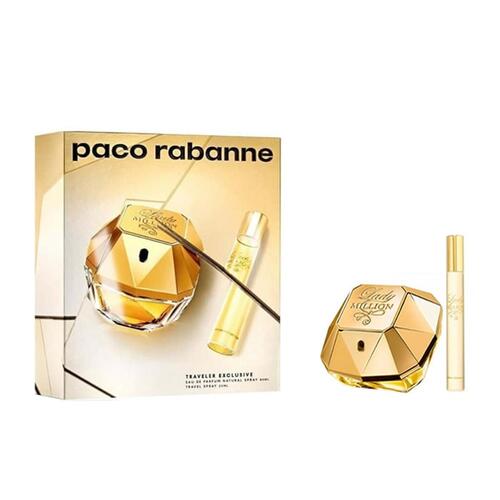 Lady Million by Paco Rabanne 2 Piece Set For Women