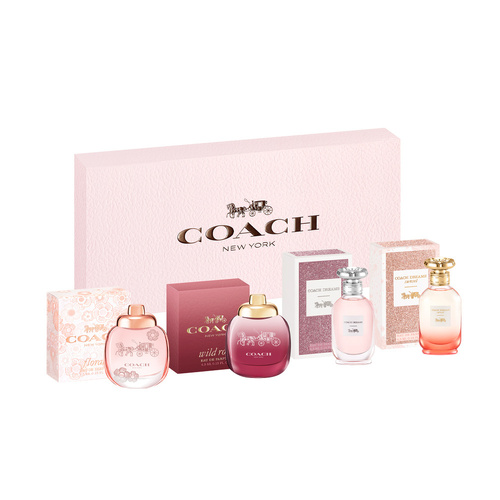 Miniature Collection by Coach 4 Piece Set (DAMAGED BOX)