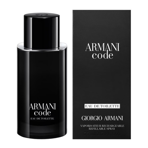 Armani Code by Armani EDT Refillable Spray 75ml (DAMAGED BOX)