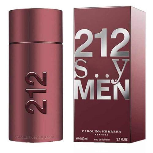 212 Sexy Men by Carolina Herrera EDT Spray 100ml (DAMAGED BOX)