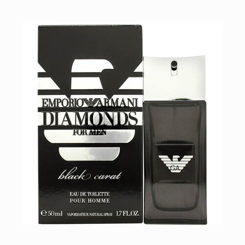 Diamonds Black Carat by Emporio Armani EDT Spray 50ml For Men