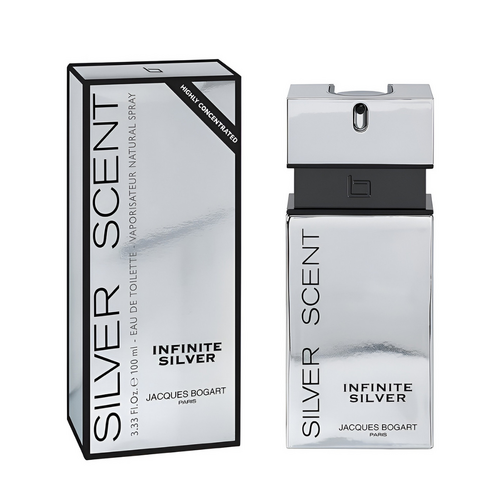 Silver Scent Infinite Silver by Jacques Bogart EDT Spray 100ml (DAMAGED BOX)