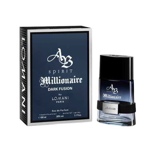 AB Spirit Millionaire Dark Fusion by Lomani EDP 100ml  (NO CELLO.)