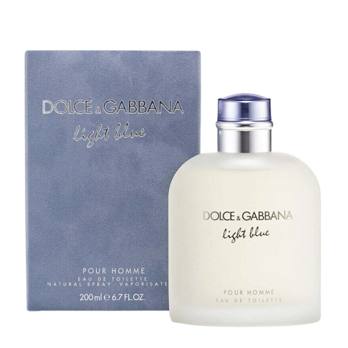 D&G Light Blue by Dolce & Gabbana EDT Spray 200ml For Men
