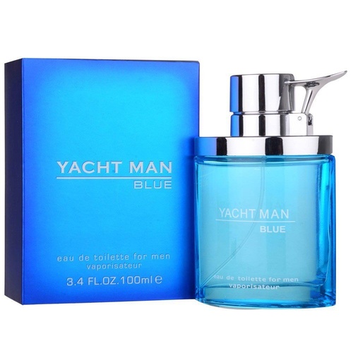 Yacht Man Blue by Myrurgia EDT Spray 100ml For Men (DAMAGED BOX)