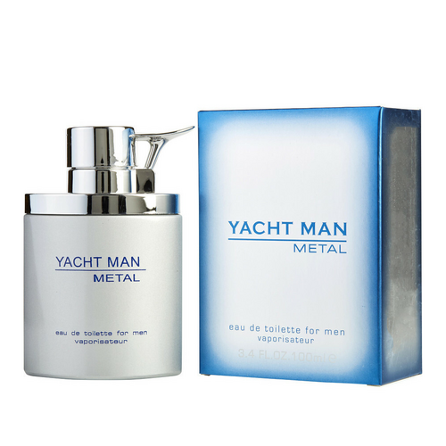 Yacht Man Metal by Myrurgia EDT Spray 100ml For Men