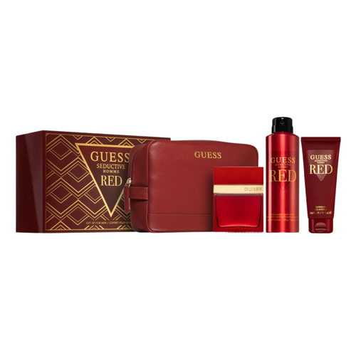 Guess Seductive Red by Guess 4 Piece Set For Men