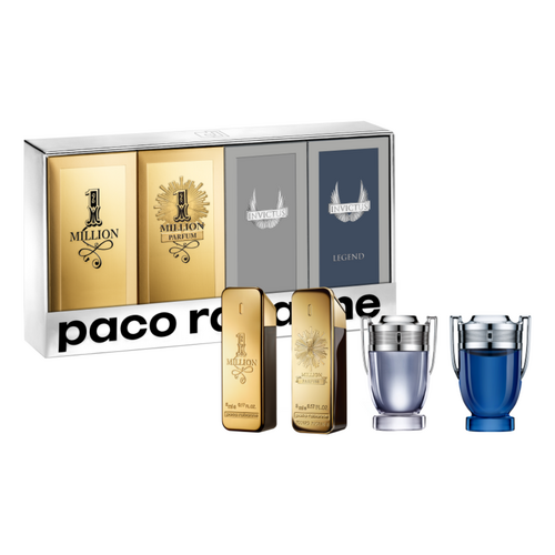 Miniature Collection by Paco Rabanne 4 Piece Set For Men