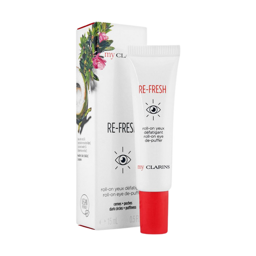 My Clarins Re-fresh Roll-on Eye De-puffer by Clarins 15ml (All skin types) For Unisex