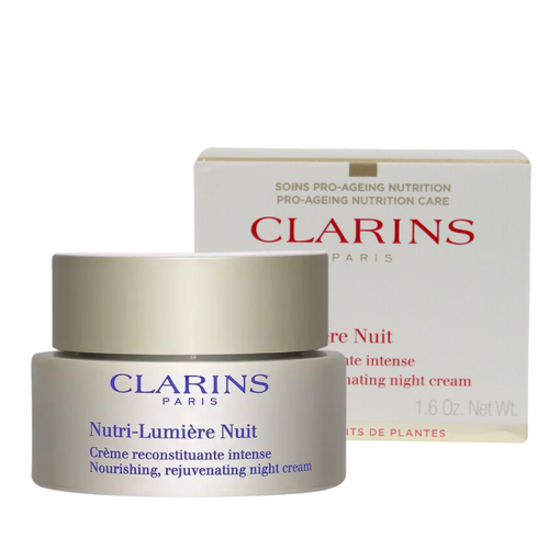 Nutri-Lumiere Night Cream by Clarins 50ml (All skin types) For Unisex