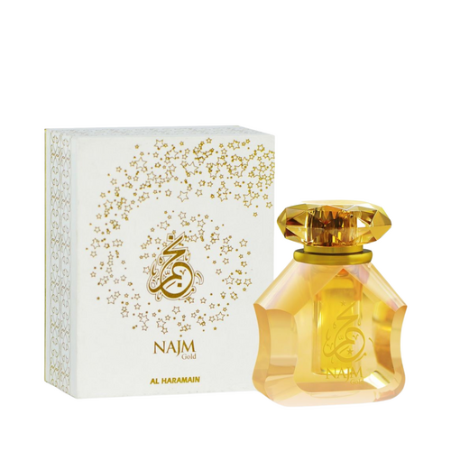Najm Gold by Al Haramain Concentrated Perfume Oil 18ml (No Cello)