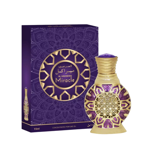 Miracle by Al Haramain Concentrated Perfume Oil 15ml  (DAMAGED BOX)