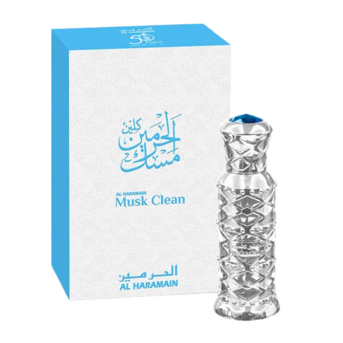 Musk Clean by Al Haramain Concentrated Perfume Oil 12ml for Unisex