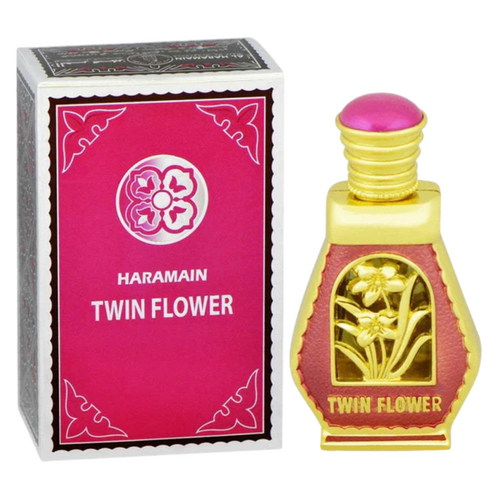 Twin Flower by Al Haramain Concentrated Perfume Oil 15ml for Unisex