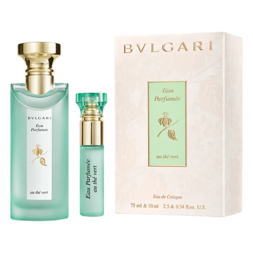 Eau Parfumee Au The Vert by Bvlgari 2 Piece For Unisex