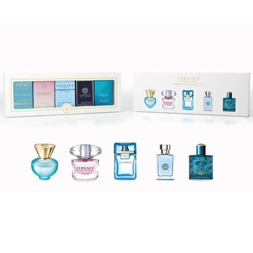 Miniature Collection by Versace 5 Piece Set For Unisex