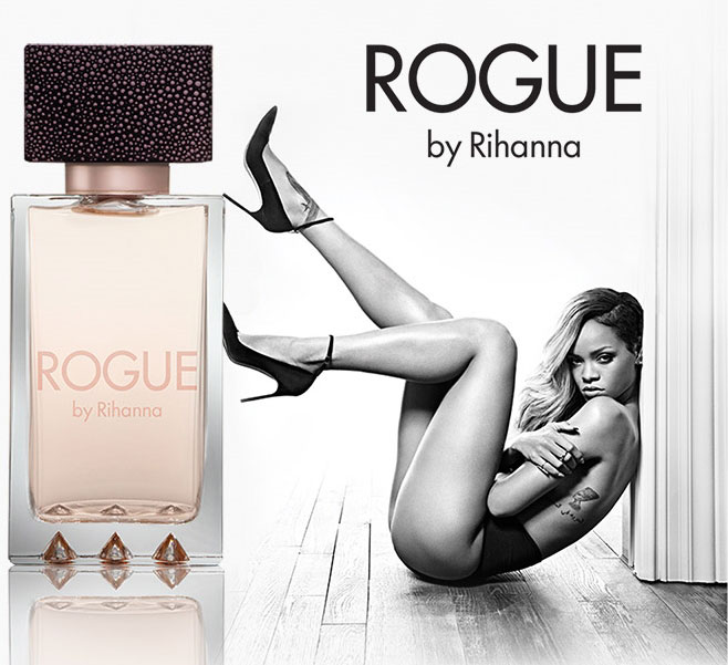 Rogue By Rihanna Advertisement