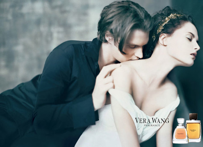 Vera Wang Fragrance Advertisement