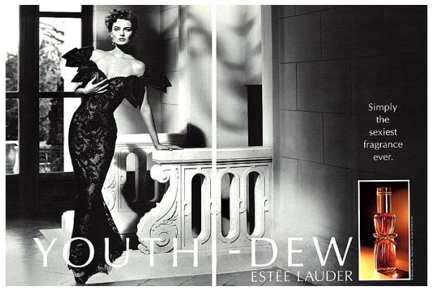 Estee Lauder Youth Dew Advertisement